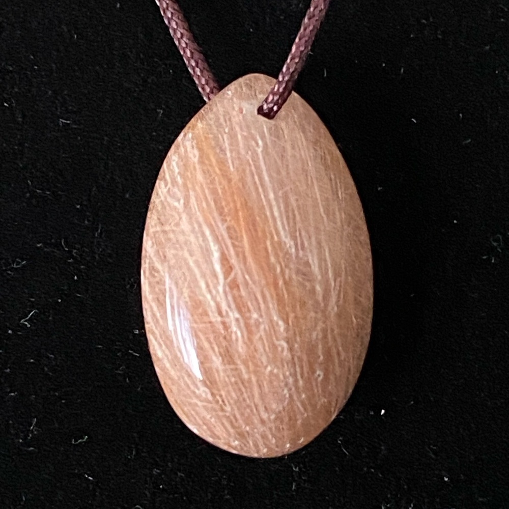 Teardrop Pink Crystal pendant